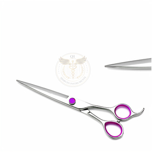Pet Grooming Thinning <b>Scissors</b> 46 Tooth 7" Stainless Steel Cats & <b>Dogs</b> Hair Removal Shears Pet Thinning Texturizing Shears - Product Image 2