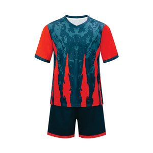 Conjunto de camisetas de voleibol unisex con logo de equipo personalizado, uniformes deportivos sencillos para adultos y niños en oferta desde Pakistán. - Product Image 1