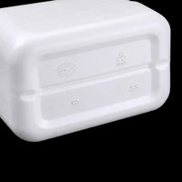 UMETASS Vente en gros de bidons carrés de 5 L en HDPE recyclables, écologiques, pour l'huile, le jerrycan, le contenant d'eau en plastique, qualité alimentaire