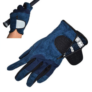 Gants de golf en cuir respirant personnalisés avec sangle de poignet réglable et design antidérapant, options de couleurs personnalisées - Vente chaude - Product Image 4