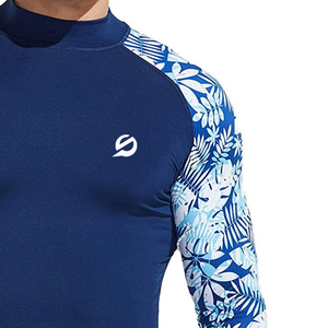 Vêtements de compression pour hommes de qualité supérieure, anti-bactériens, à séchage rapide, en spandex/polyester, écologiques, manches longues, pour la salle de sport - Product Image 6
