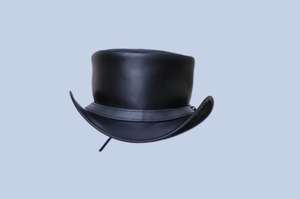 Chapeau de cowboy en cuir véritable de qualité supérieure, style western, pour ranch, rodéo, équitation, extérieur, mode, à large bord, fait main - Product Image 4