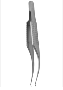 SERGLAB INDUSTRIES Pinzas Oftalmológicas Delicadas de 0.12mm, 1x2 Dientes, Acero Inoxidable, Instrumentos Harms-Colibri, Set de Diagnóstico CE - Product Image 4