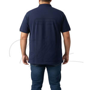 เสื้อโปโลพลัสไซส์ใหม่ ผ้าฝ้ายระบายอากาศ เสื้อโปโลโอเวอร์ไซส์สำหรับผู้ชาย เสื้อยืดโปโลลำลอง - Product Image 5