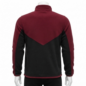 Veste en polaire, tissu doux et chaud, construction légère, fermeture éclair intégrale, respirante, vêtements de sport d'extérieur, OEM - Product Image 2