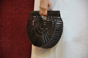 Luxury Handmade Resin Box Clutch With Beaded Handle Evening Party <b>Wedding</b> Statement Handbag For Women Wholesale - Product Image 2