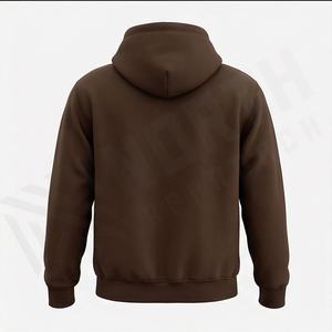 Premium Low MOQ Custom Logo Customized Color Heavyweight Polar Fleece <b>Lined</b> Zip Up <b>Hoodies</b> Plus Size <b>Men</b> Pullover Sweatshirt - Product Image 2