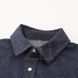 Camisas FR con Estampado Paisley/Hawaiano, Ligeras, de Algodón, con Broches de Perlas Soldados/Botones, Resistentes al Fuego CAT2, Etiqueta Tejida de Seguridad FRC - Product Image 2