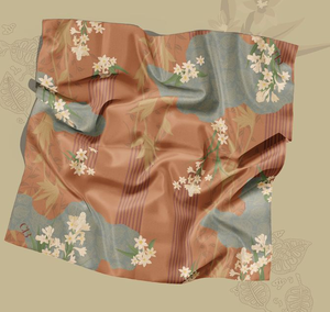 Tissu d'écharpe en satin imprimé personnalisé pour l'Europe, Israël, les îles, marque blanche, événements promotionnels, marketing, OEM, ODM - Product Image 2