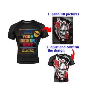 Maillot de boxe personnalisé par sublimation, T-shirt d'entraînement respirant à séchage rapide, Tenue de boxe d'équipe personnalisée OEM ODM - Product Image 3