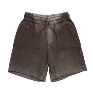 Pantalones Cortos Cómodos para Hombre, Estilo Retro, Lavado Ácido, Tela de Algodón Suave, Ajuste Casual, Atuendo de Verano, Transpirables, Estilo Urbano - Product Image 1