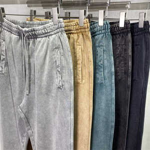 Pantalones Deportivos Personalizables de Alta Calidad para Hombre/Mujer, de Lona, Poliéster/Algodón, Estilo Vintage Oscuro, Ecológicos, Antiarrugas y de Secado Rápido - Product Image 4