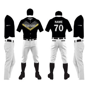 Uniformes de Béisbol Personalizados de Alta Calidad, Material de Poliéster, Ropa de Equipo, Marca Privada, Servicio OEM - Product Image 1