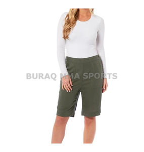 Pantalones cortos de verano para correr y hacer ejercicio para mujer, pantalones cortos deportivos informales a cuadros de secado rápido - Product Image 1