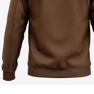 MALUZA Industries Sweat à capuche enduit ONYX de qualité supérieure Streetwear urbain de luxe Logo empilé Design - Product Image 3