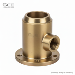 High precision custom cnc turned and milled metal components with brass hot forging stainless steel aluminum copper <b>plastic</b> - Product Image 4