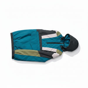 New Arrival Custom Gradient Colors Windbreak <b>Pullover</b> <b>Jackets</b> for <b>Men</b> Thick Winter Workout Half Zip Kangaroo Pocket Stand Collar - Product Image 4