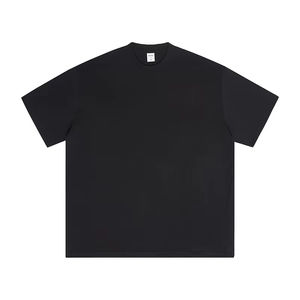 Ensemble d'été 2 pièces pour homme : T-shirt à manches courtes respirant et short, 100 % coton, grandes tailles - Product Image 3