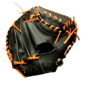 Gant de baseball en cuir pour receveur droitier, à doigts entiers, avec fermeture auto-agrippante, taille adulte, antidérapant, toutes saisons - Product Image 2