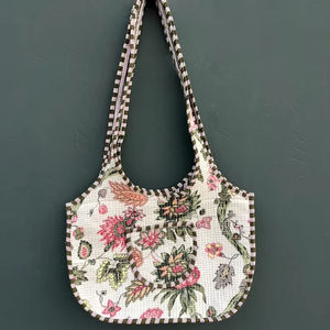 Sac fourre-tout en coton personnalisé pour femmes, couleur unie, multicolore, fermeture éclair durable, tendance, léger, plage, voyage, hiver, été - Product Image 1