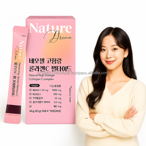 Boisson au collagène marin coréen avec vitamine C et acide hyaluronique pour une peau radieuse et un soutien de beauté - Product Image 1