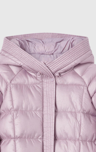Veste matelassée à capuche de qualité supérieure pour femmes, longueur courte, manches longues, couleur unie, manteau d'hiver chaud avec fermeture à boutons - Product Image 5