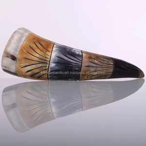 Auténtica Taza de Cuerno Vikingo Pulido de 300-400 ml, 100% Natural, Artesanal, Ecológica, Recuerdo, Decoración Personalizada - Product Image 5