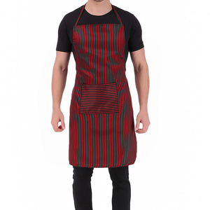 Tablier de Chef Long Sans Manches Personnalisable de Haute Qualité, Réutilisable, Multiples Poches, Respirant, Lavable en Machine, Robuste - Product Image 1