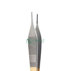 Pinces à pansements en acier inoxydable les plus vendues, instrument chirurgical manuel certifié CE, pinces à pansements de haute qualité - Product Image 6