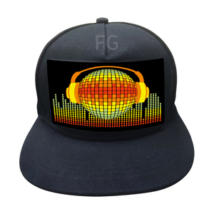 Casquette de camionneur unisexe sportive avec boucle métallique, design color block personnalisable, 100 % polyester et coton, 7 panneaux, pour occasions festives - Product Image 3