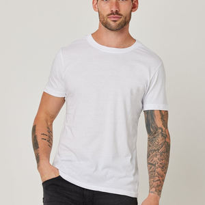 T-shirt en coton 100% personnalisé de haute qualité pour hommes, vêtements pour hommes surdimensionnés, design uni, manches courtes, col classique, vente en gros - Product Image 3
