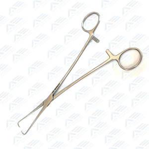 Fórceps uterinos de la mejor calidad, instrumentos de ginecología con acabado Dall, instrumento médico Skene de acero metálico de grado médico - Product Image 2