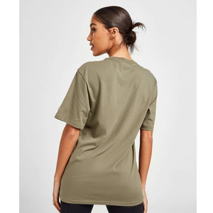 Camisetas Blancas con MOQ Bajo, Personalizadas OEM ODM, Camisetas de Moda de Alta Calidad, 100% Algodón, Corte Holgado Informal - Product Image 3