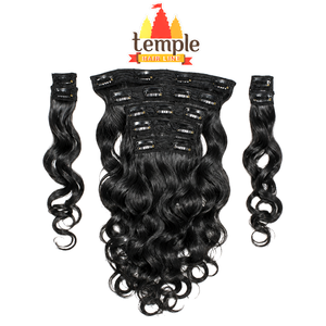 Extensions de cheveux indiens en gros, Remy, à clipser, avec dentelle frontale, double trame, 100g, couleur naturelle, texture, volume sans couture, toutes textures - Product Image 6