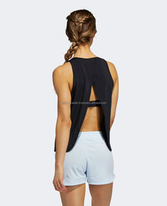 Ensemble pantalon en cuir double couche deux pièces pour femme 2021 avec débardeur, logo personnalisé, décoration en dentelle, respirant et séchage rapide - Product Image 2