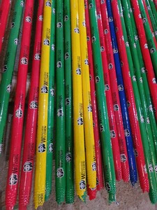 Eco-Friendly Eucalyptus Wood Broom Handle PVC <b>Wrapped</b> with Various Patterns Strong & Lightweight - Product Image 5