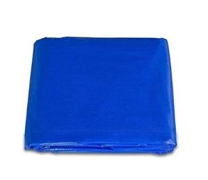 Bâche PE bleue de qualité supérieure à taille personnalisée Bâche de bâche en tissu renforcé imperméable pour camion - Product Image 5