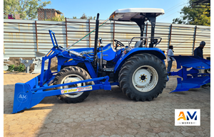 Accesorio de excavadora Ashok Metal Works para tractor Farmtrac de menos de 50 HP, peso de 600 kg, tamaños versátiles, 1 año de garantía en el sistema hidráulico - Product Image 6
