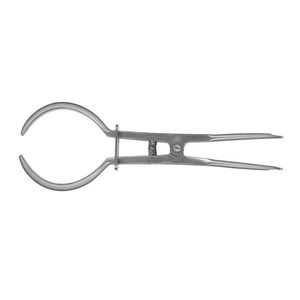 Pinza de sujeción para dique de goma quirúrgico de acero inoxidable, herramienta dental de ortodoncia para colocación de diques de goma - Product Image 3