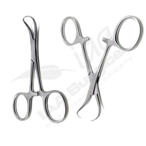 Pinzas Quirúrgicas Mayo Backhaus de Acero Inoxidable de 3.5 Pulgadas de la Mejor Calidad, Pinzas Hemostáticas Quirúrgicas ISO13485 para Hospital - Product Image 2