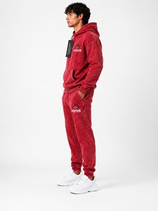 Conjunto Deportivo para Hombre con Efecto Desgastado, Sudadera con Capucha y Pantalones Deportivos, Estilo Casual Urbano para Gimnasio, Viajes y Uso Diario - Product Image 5