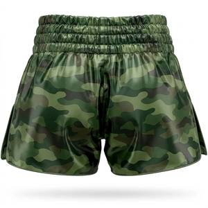 Pantalones Cortos de Muay Thai, Ajuste Universal, Sublimación Personalizada, Ropa de Entrenamiento de Boxeo - Product Image 2