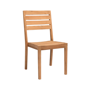 Sillas de Comedor de Madera de Teca de Lujo, Muebles de Madera Naturales y Duraderos para el Hogar y la Oficina, Precio al por Mayor - Product Image 1