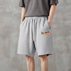 Shorts de course tricotés de qualité supérieure 2026, grande taille, noirs, amples, décontractés, respirants, personnalisables, pour le basketball et la gym, pour hommes - Product Image 5