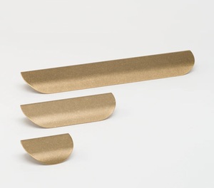 Double-Hole <b>Pull</b> Handle Gold Drawer and Cabinet Handle - Product Image 2