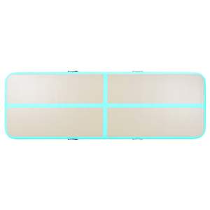 Colchoneta Inflable de PVC Verde para Gimnasia con Bomba, 157.4"x39.3"x3.9", Accesorio de Equipo - Product Image 5