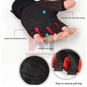Gants de musculation Pro Fitness pour hommes et femmes, antidérapants, pour la salle de sport, entraînement, fabrication OEM - Product Image 4