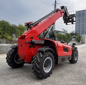 नई डीजल इंजन टेलीस्कोपिक हैंडलर 4-व्हील ड्राइव टेलीहैंडलर फोर्कलिफ्ट - Product Image 3