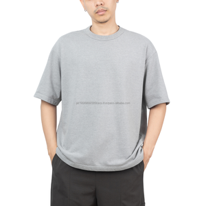 T-shirt 100 % coton épais 2026 avec impression par sublimation de logo personnalisable – T-shirt personnalisable de haute qualité - Product Image 5