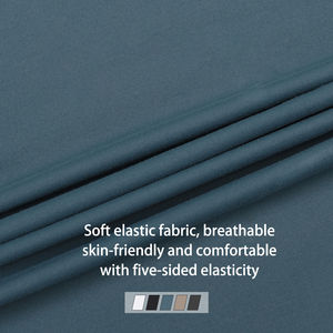 T-shirt de compression unisexe OEM à séchage rapide, coupe-vent, antibactérien, col rond, en Spandex et Polyester, manches longues, sérigraphié - Product Image 3